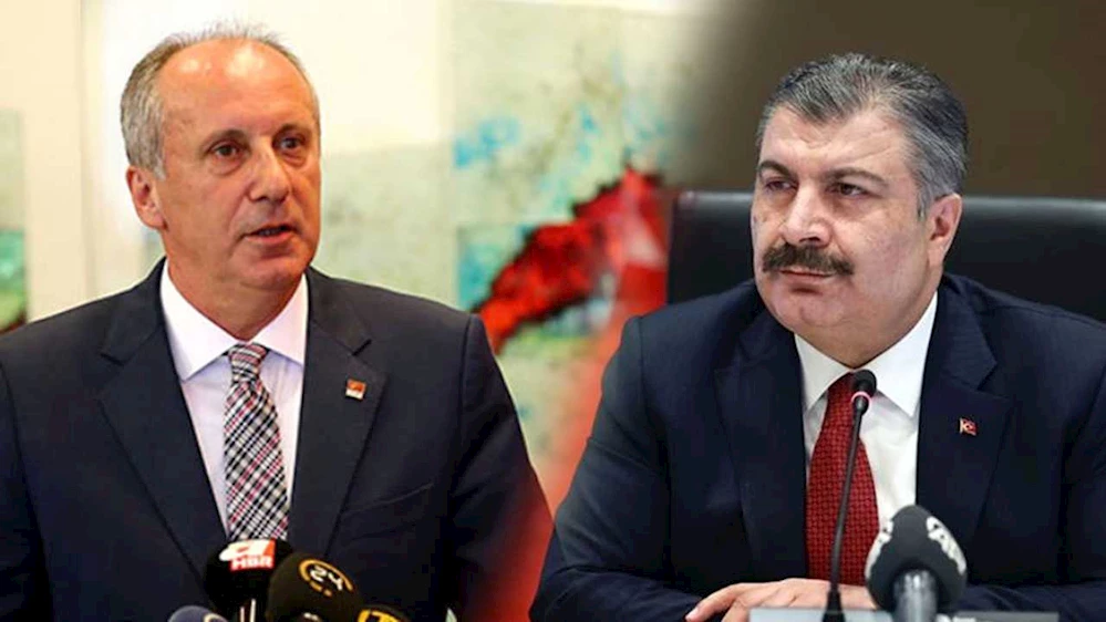 Muharrem İnceye, Bakan Kocadan geçmiş olsun telefonu