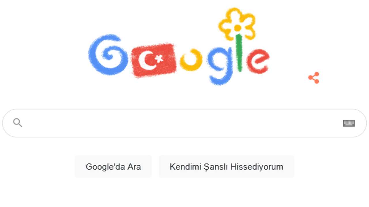 Googledan 23 Nisan doodleı