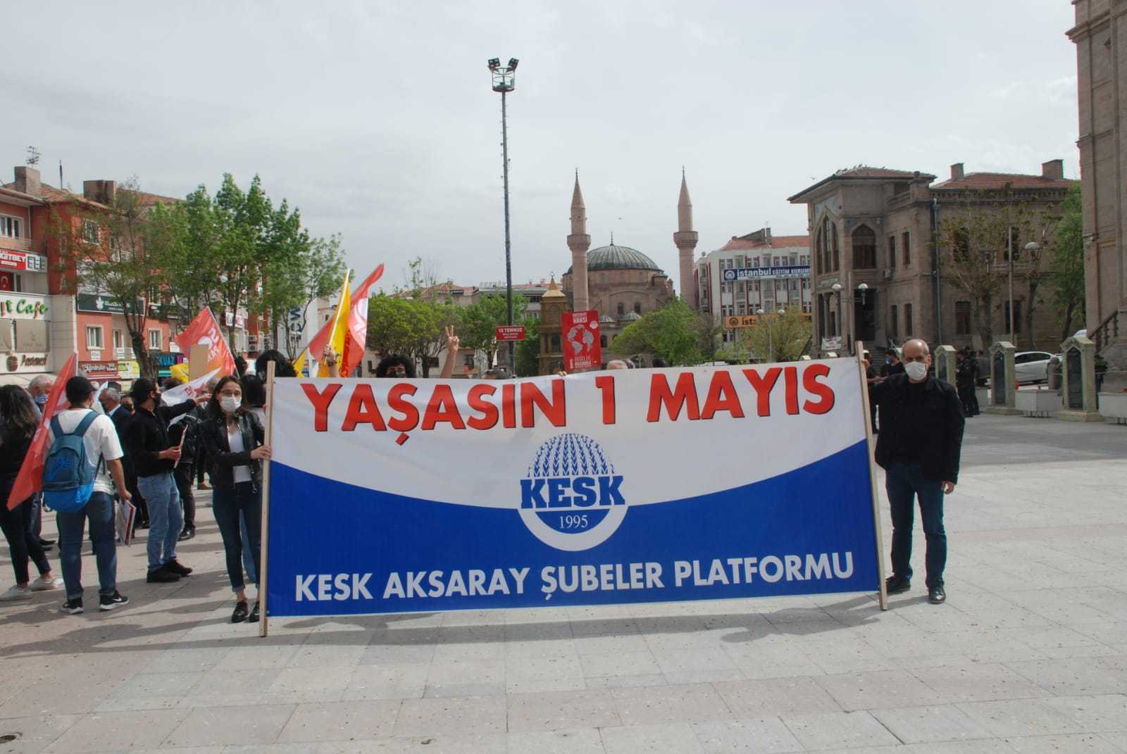 CHP ve KESK 1 Mayısı kutladı