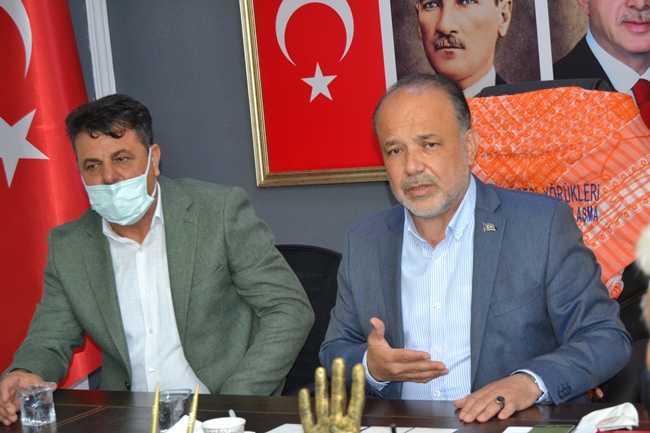 AK Parti Aydın Milletvekili Yavuz, Didim’de açıklamalarda bulundu