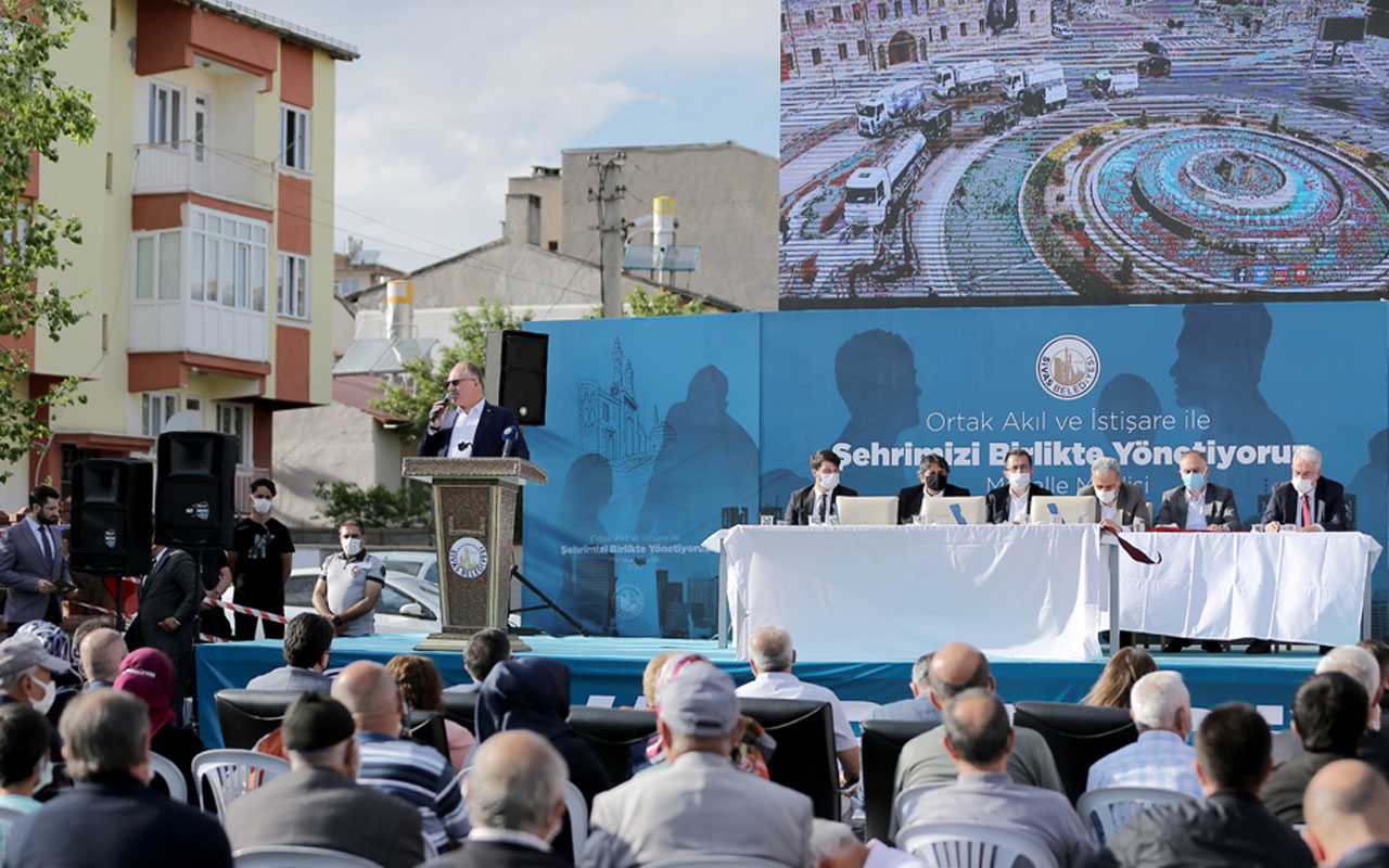 Sivas’ta Başkan Bilgin, makamını mahallelere taşıdı