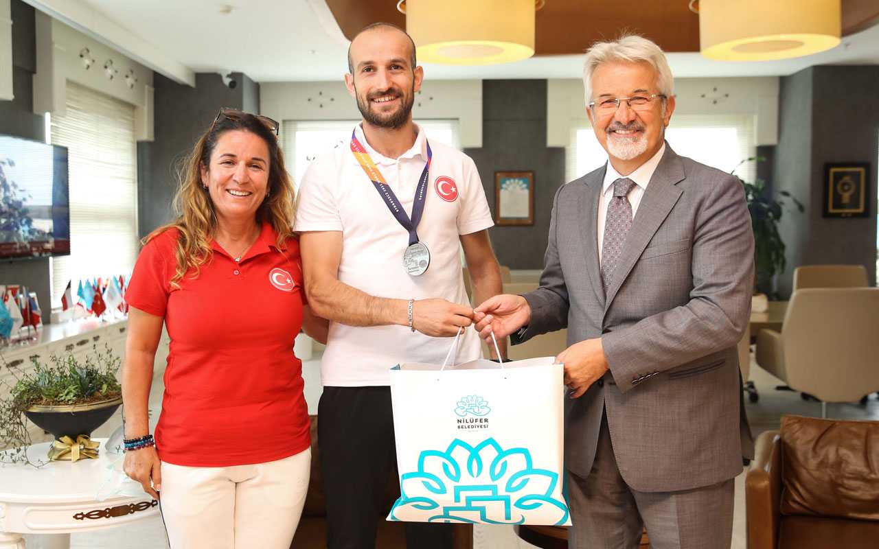 Bursa’da BUGES sporcusu Türkiye’nin gururu oldu