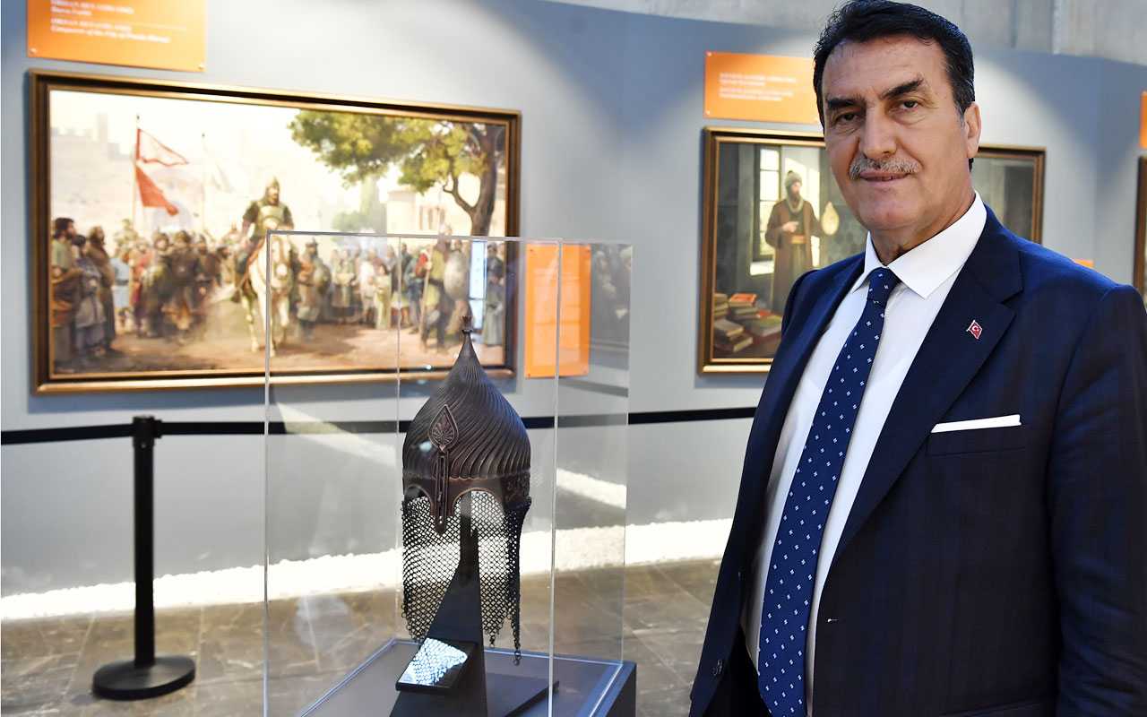 Osman Gazi’nin miğferi Fetih Müzesi’nde