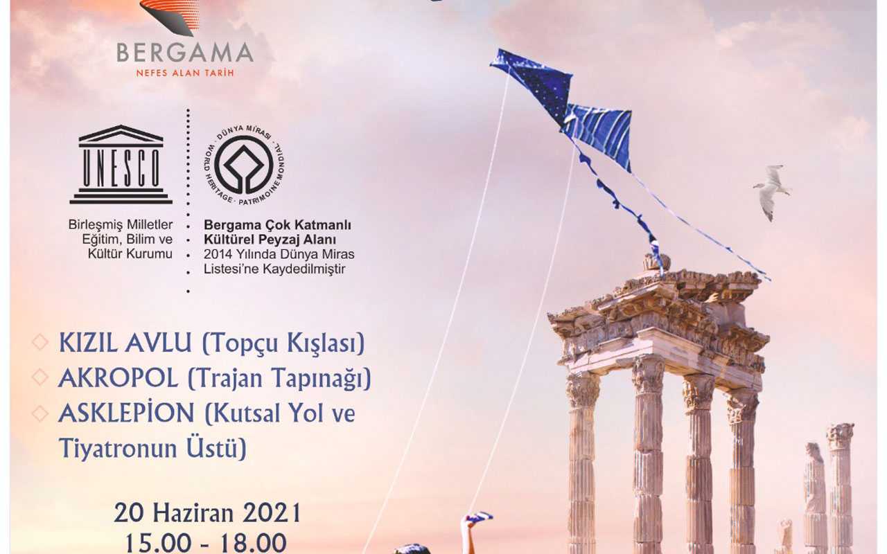 İzmir Bergama’dan UNESCO’ya uçurtmalarla selam gönderecek
