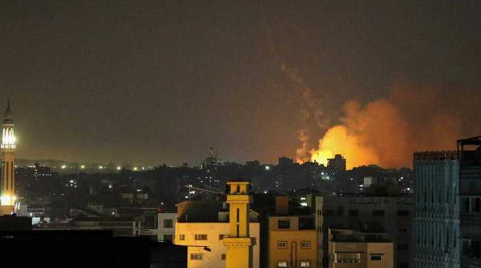 İsrail savaş uçakları Gazze’ye saldırı düzenledi
