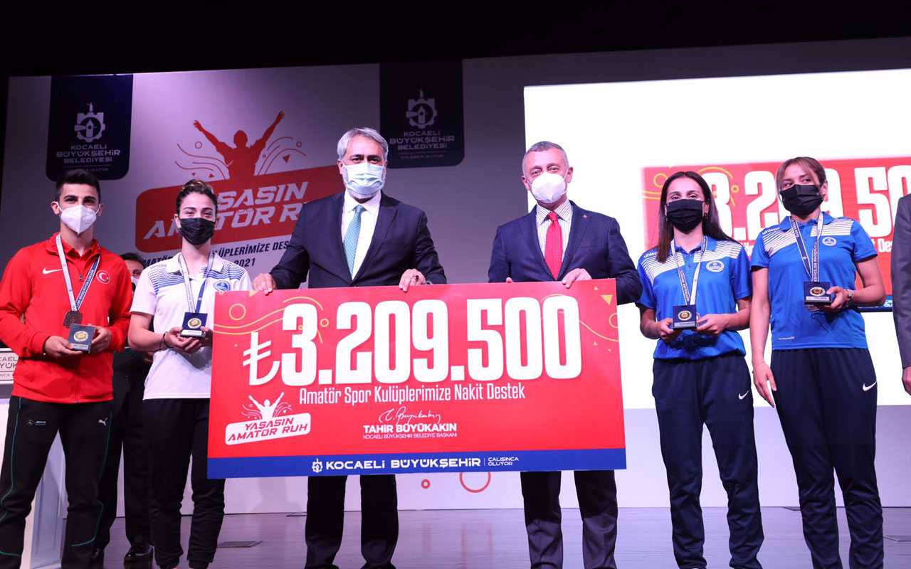 Kocaeli’de amatör spora 2 yılda 100 milyon liralık destek