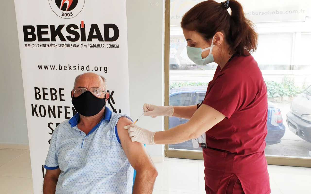 BEKSİAD’ın kampanyasında 378 kişi aşı oldu