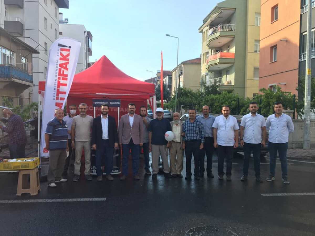 Saadet Partisi Kayseri sahaya indi