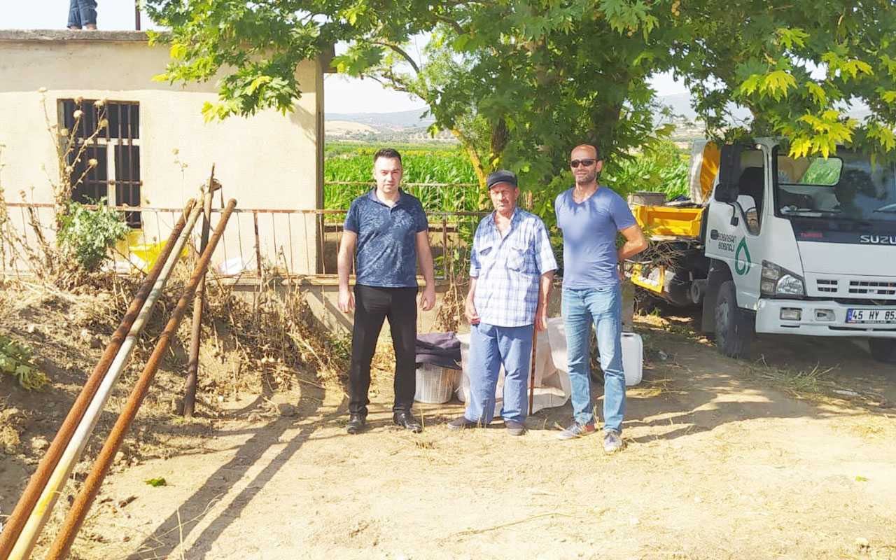 Manisa Turgutlu’da bir mahallenin su sorunu daha çözüldü