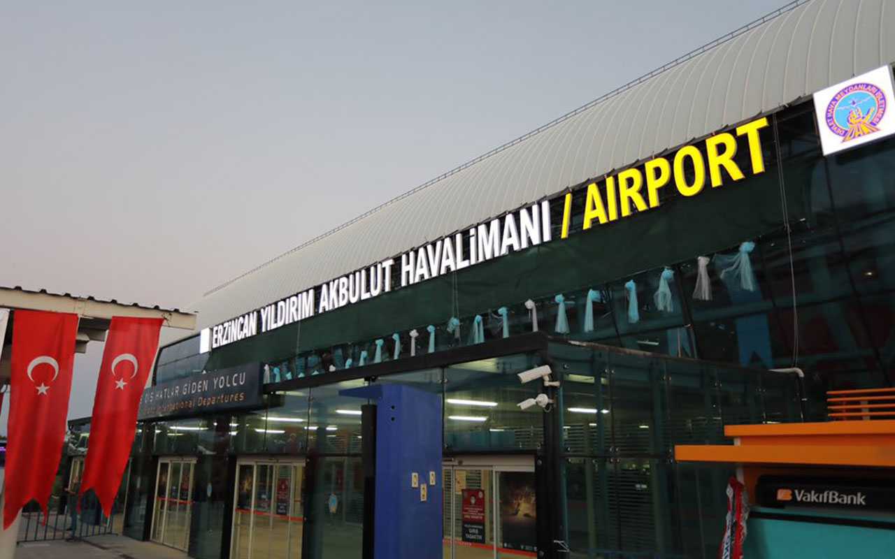 Erzincan Havalimanı’nda isim değişikliği