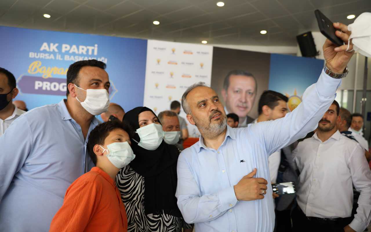 Bursa’da AK Parti bayramlaşmasında birlik beraberlik vurgusu