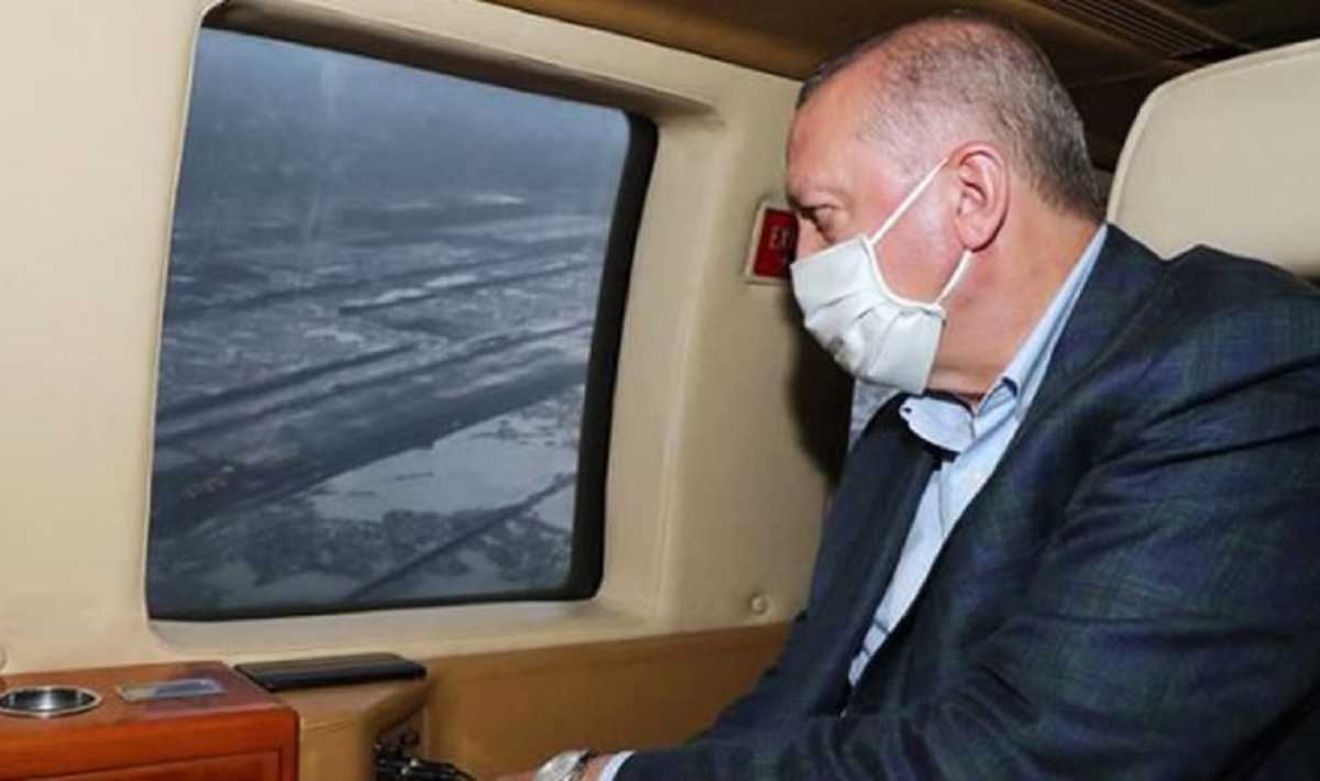 Erdoğan’ın uçağı zorunlu iniş yaptı
