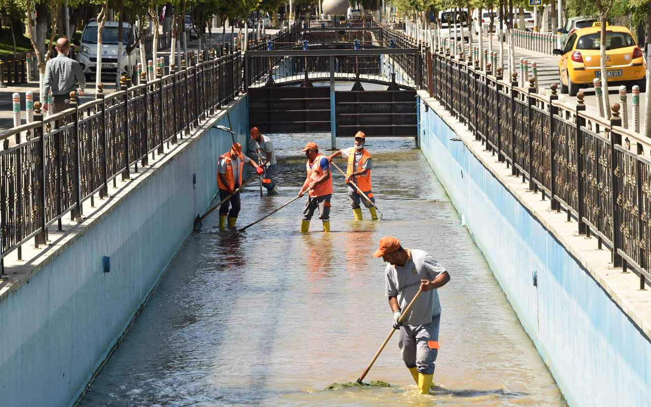 Malatya Büyükşehir’den kanal temizliği seferberliği