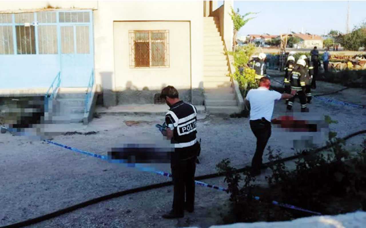 Konya’da bir eve silahlı saldırı: 7 ölü!