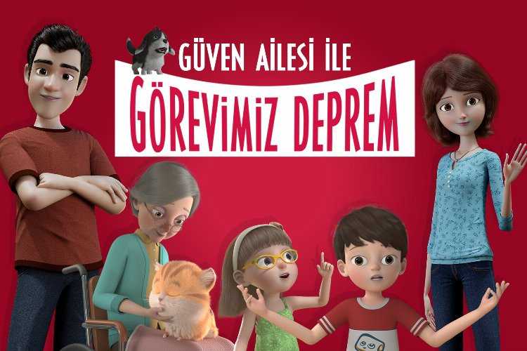 AKUTtan deprem konulu çocuklara animasyon filmi