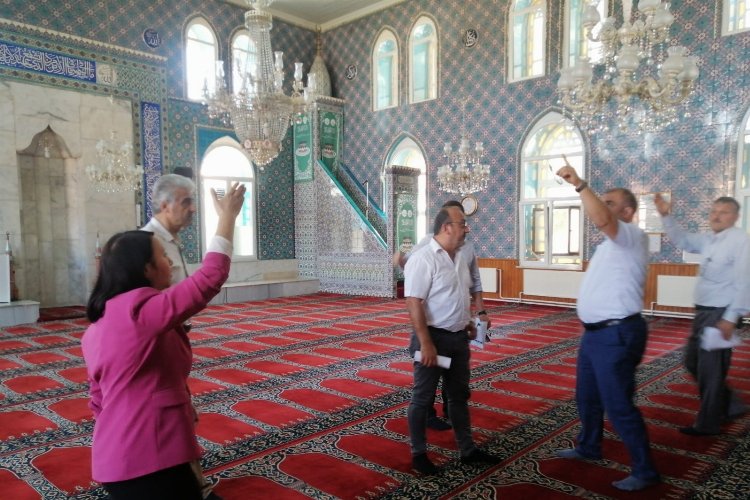 Bilecik Pazaryerinde tarihi cami restore ediliyor