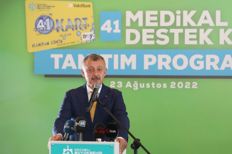 Kocaeliden yine örnek uygulama... 41 Kart Medikal Destek hayata geçti