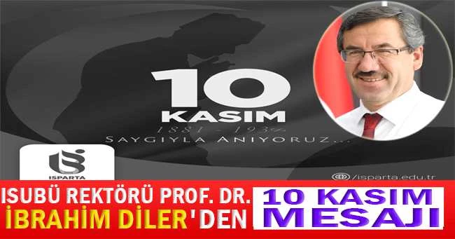Isubü Rektörü Prof. Dr. İbrahim Diler