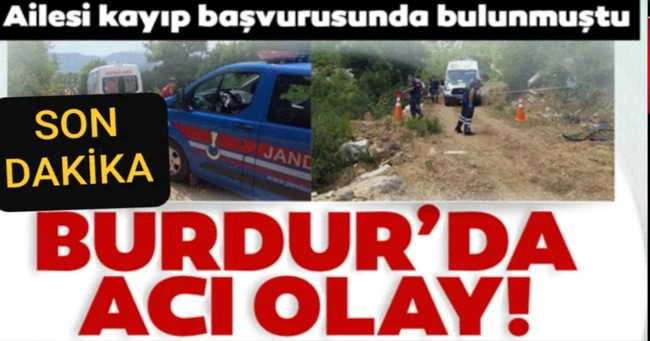 Bucakta Ormanlık Alanda Cesedi Bulundu