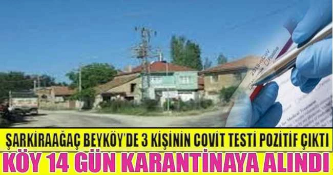 ŞARKİKARAAĞAÇ BEYKÖY COVİT19