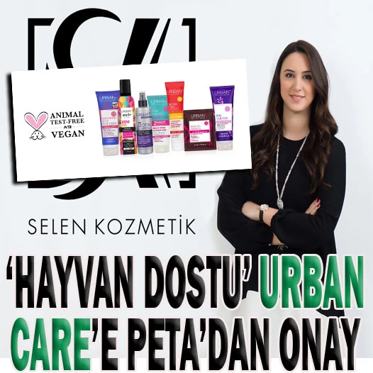 ‘Hayvan dostu’ URBAN Care’e PETA’dan onay
