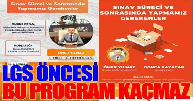 LGS ÖNCESİ BU PROGRAM KAÇMAZ