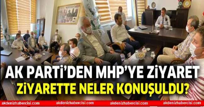 ISPARTA AK PARTİ’DEN MHP’YE ZİYARET