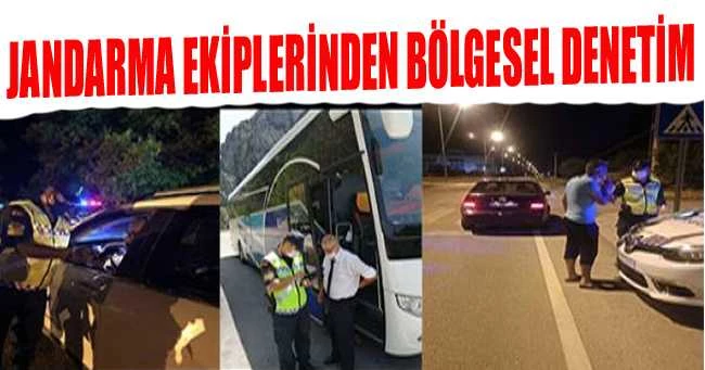 JANDARMA EKİPLERİNDEN BÖLGESEL DENETİM