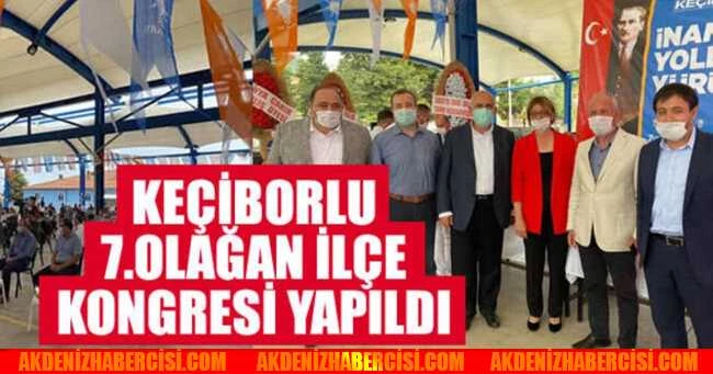 KEÇİBORLU 7.OLAĞAN İLÇE KONGRESİ YAPILDI