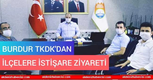 BURDUR TKDK İLÇELERLE İSTİŞARELER GERÇEKLEŞTİRİYOR