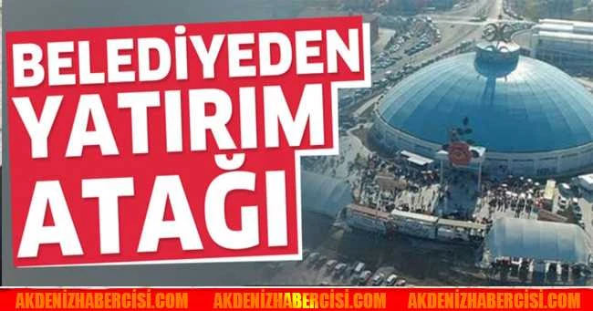 ISPARTA BELEDİYESİNDEN YATIRIM ATAĞI