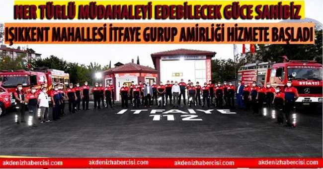 YANGINA MÜDAHALE İÇİN 4.MERKEZ HİZMETE BAŞLADI