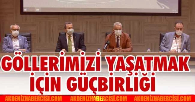 GÖLLERİMİZİ YAŞATMAK İÇİN GÜÇBİRLİĞİ