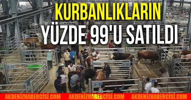 Kurbanlıkların yüzde 99