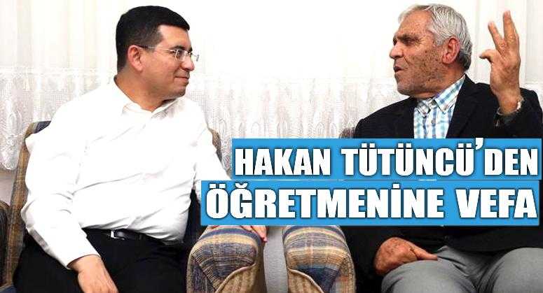 Tütüncü’den öğretmenine vefa
