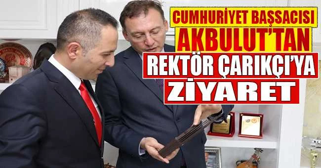 CUMHURİYET BAŞSAVCISINDAN REKTÖR ÇARIKÇI