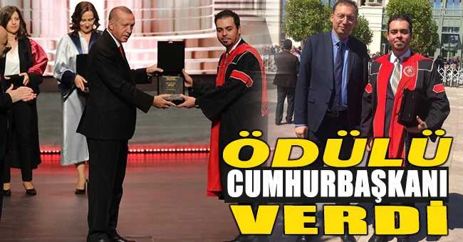 YÖK 2019 ÜSTÜN BAŞARI ÖDÜLLERİ’NDEN BİRİSİ SDÜ’YE GELDİ