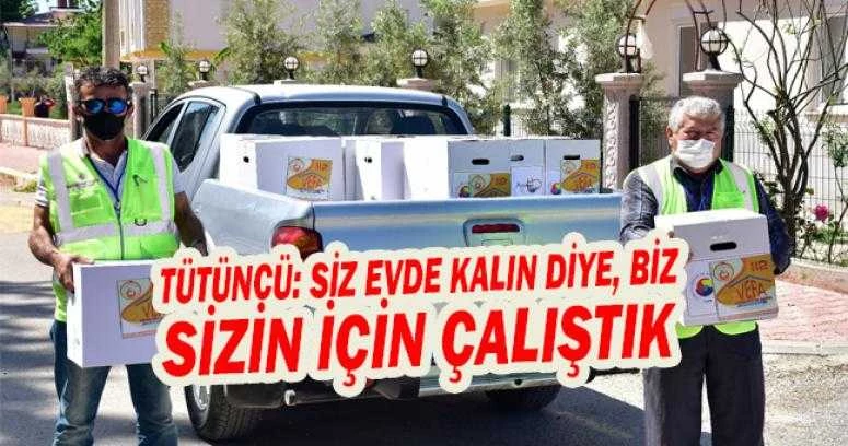 Tütüncü: Siz evde kalın diye, biz sizin için çalıştık