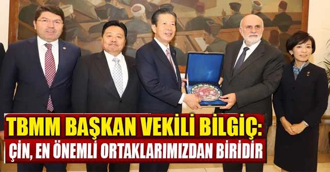 ÇİN, EN ÖNEMLİ ORTAKLARIMIZDAN BİRİDİR