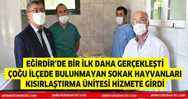 EĞİRDİR’DE BİR İLK DAHA GERÇEKLEŞTİ