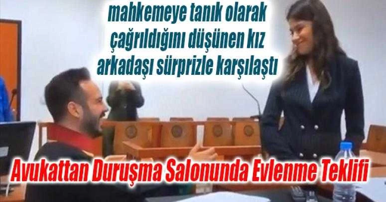 Avukattan Duruşma Salonunda Evlenme Teklifi
