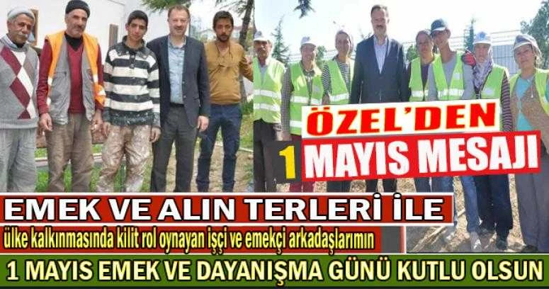 Emek ve alın terleri ile ülke kalkınmasında kilit rol oynayan işçi ve emekçi arkadaşlarımın 1 Mayıs Emek ve Dayanışma Günü kutlu olsun
