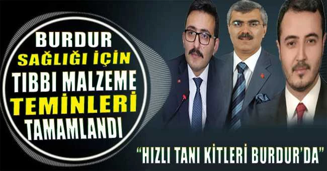 ÖZÇELİK: “TIBBI MALZEME TEMİNLERİ TAMAMLANDI”