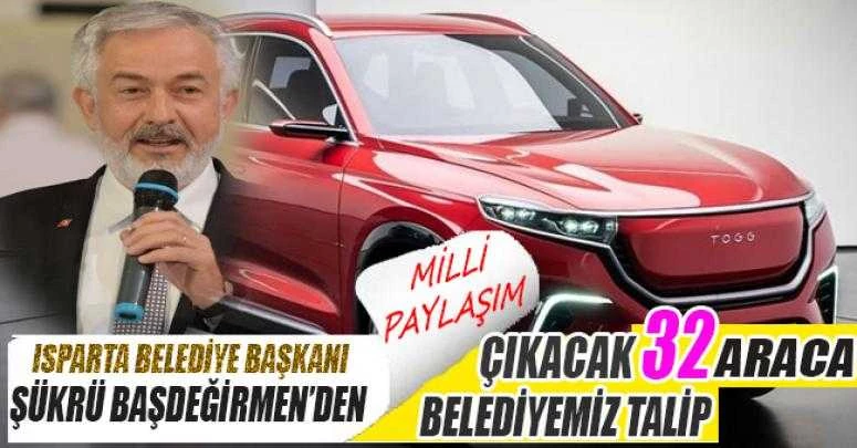 ÇIKACAK 32 ARACINA ISPARTA BELEDİYESİ TALİP