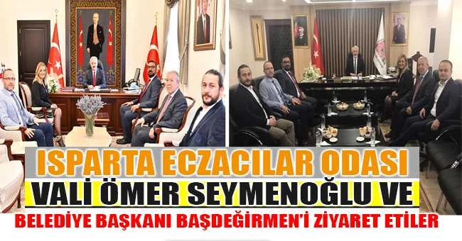 VALİ VE BELEDİYE BAŞKANI’NA ZİYARETTE BULUNDULAR