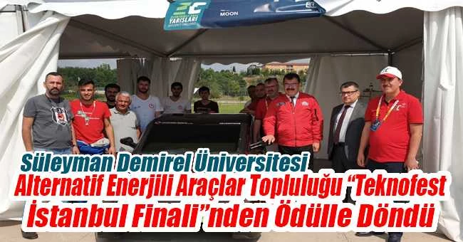 Alternatif Enerjili Araçlar Topluluğu “Teknofest İstanbul Finali”nden Ödülle Döndü