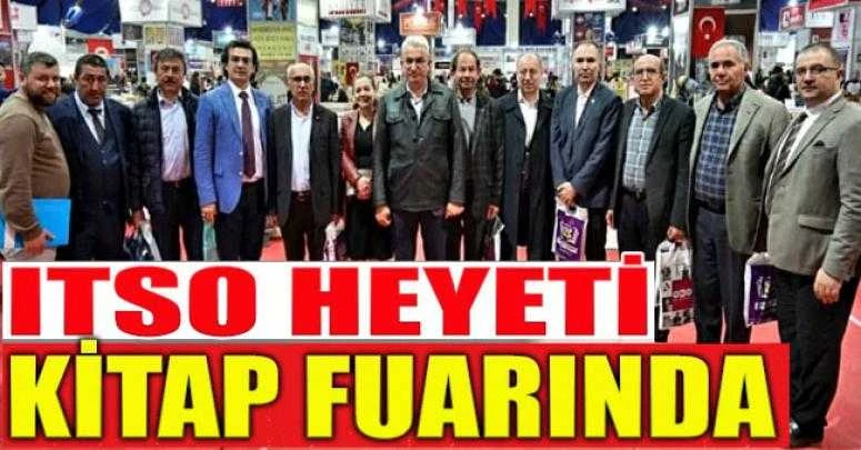 ITSO heyeti Kitap Fuarını ziyaret etti