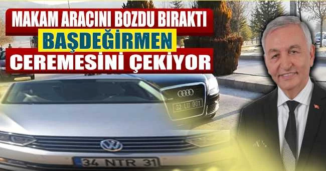 GÜNAYDIN MAKAM ARACINIDA ARIZALI BIRAKTI
