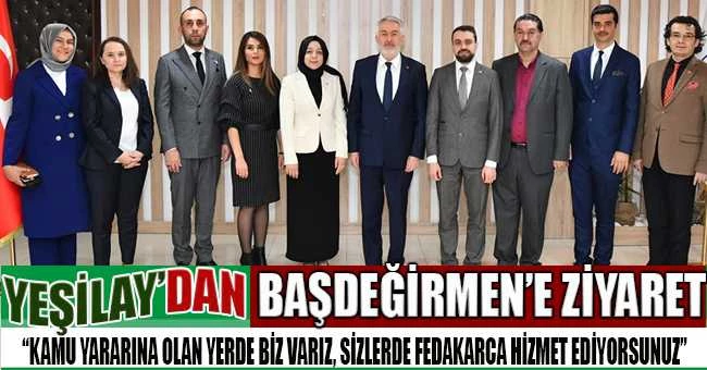 YEŞİLAY DERNEĞİ BAŞKAN BAŞDEĞİRMEN