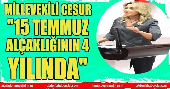 MİLLEVEKİLİ CESUR 